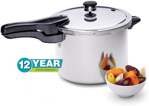 Presto 01362 6-Quart Stainless Steel Pressure Cooker