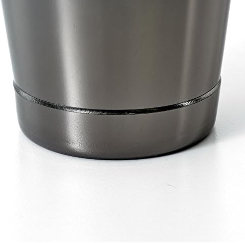 Barfly Cocktail Tin, Large 28 oz (828 ml), Gun Metal Black