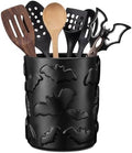 Yungyan Ceramic Bat Utensil Holder for Kitchen, Gothic Kitchen Accessories