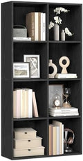 VASAGLE Bookshelf, 8 Cubes Storage Organizer, 25.7 x 9.4 x 51 Inches