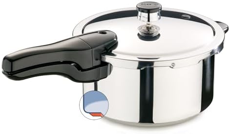 Presto 01341 4-Quart Stainless Steel Pressure Cooker