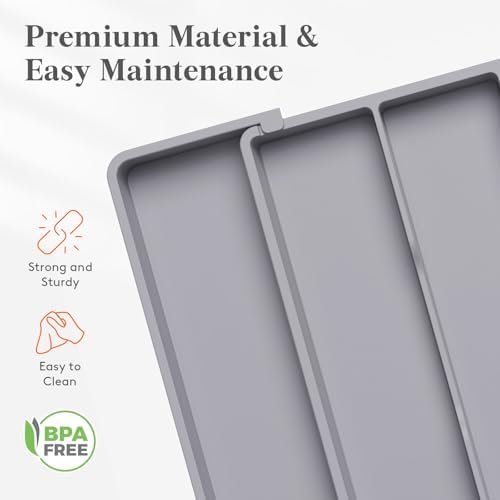 Lifewit Utensil Organizer for Kitchen Drawers, Expandable Utensil Tray