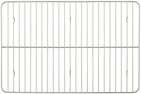 Rachael Ray Nonstick Bakeware Set without Grips, Nonstick Cookie Sheets / Baking Sheets and Cooling Rack - 2 Piece, Silver