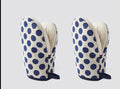 1 Pair Mini Oven Mitts, High Heat Resistant Oven Gloves, Kitchen Short Oven Mit by CoekMoed