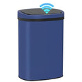 PayLessHere | 13 Gallon Stainless Steel Trash Can | Deep Blue | Automatic by PayLessHere