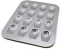 USA Pan Bakeware Nonstick Madeleine Pan, 16 Well