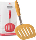 Kitchen Mama WaltzGrip Platinum Silicone Pancake Spatula Turner, Yellow