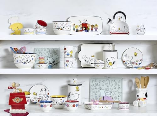Lenox Chef Snoopy Enamelware Tea Kettle, 84.5oz