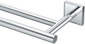 Gatco 5614 Mode Double Towel Bar, Chrome/Wall Mounted 24 Inch Double Towel Holder Rack for Bathroom
