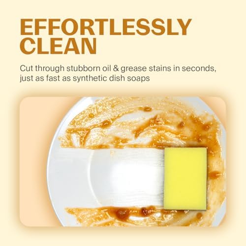 Fuwa3e Natural Dish Soap Pineapple (3 Pack) & Foaming Hand Soap Tangerine (3 Pack)