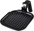 Nuwave 6-Qt Brio Digital Air Fryer Grill Pan Accessory, Indoor Grill