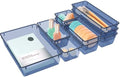 10 PCS Drawer Organizer Set, 5 Size Bathroom and kitchen organizer Trays