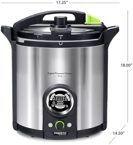 Presto 02152 17-Quart Digital Pressure Canner