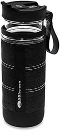 GSI Outdoors 79475 Commuter JavaPress Portable French Press Coffee Maker and Cup - Fresh Coffee or Loose Leaf Tea on the Go - 15 fl. oz, Black
