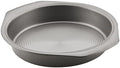 Circulon Nonstick Bakeware Round Baking Pan / Cake Pan, 9 Inch, Gray