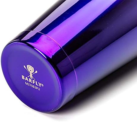 Barfly Cocktail Tin, Small 18 oz (532 ml), Purple