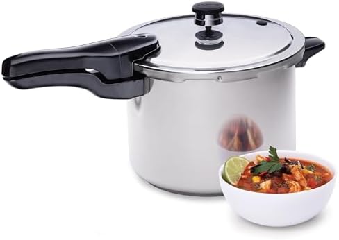 Presto 01362 6-Quart Stainless Steel Pressure Cooker