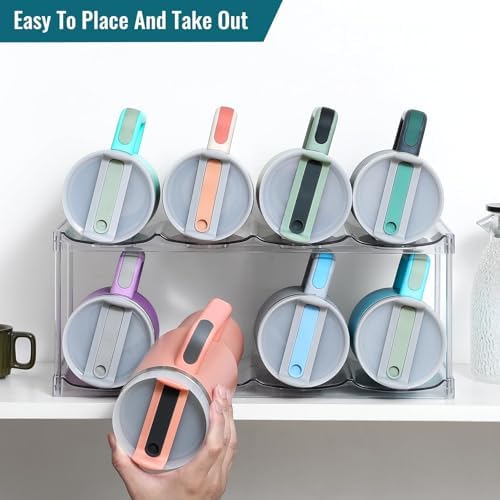 Premium Water Bottle Organizer for Stanley 40OZ & Various Bottles, Tumblers
