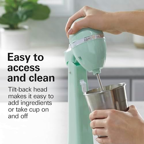 Hamilton Beach DrinkMaster Retro Milkshake Maker & Electric Drink Mixer