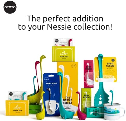OTOTO The Original Nessie Ladle - Soup Ladle, Cute Gifts, Funny Kitchen Gadgets, Loch Ness design, Cooking Gifts for Mom - Cute and Practical Kitchen Utensils - Unique Gifts for Women, Mothers Day