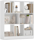 VASAGLE Bookshelf, 8 Cubes Storage Organizer, 35.4 x 9.5 x 39.4 Inches