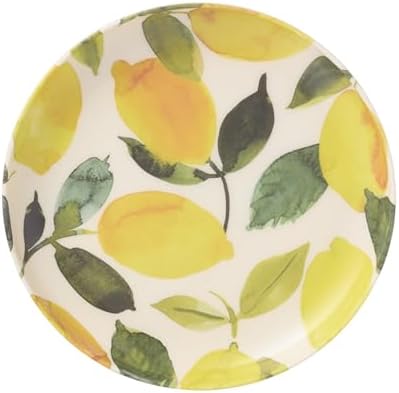 Oneida 24 Seven Lemon Melamine 12-Piece Dinnerware Set for 4