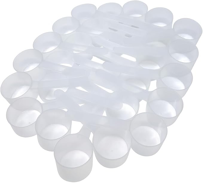 50 mL Long Handle Plastic Measuring Scoop by Supplement+and+Supply
