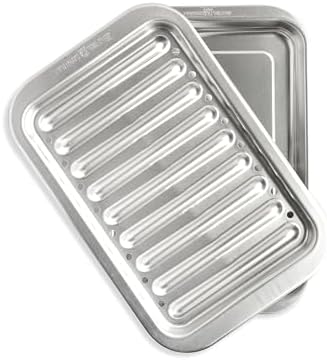 Nordic Ware Naturals Classic Broiler Pan, 2-Piece