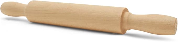 Wooden Mini Rolling Pin, 7 Inches Long, Baking in the Kitchen and Crafting - Image 4
