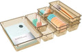 10 PCS Drawer Organizer Set, 5 Size Bathroom and kitchen organizer Trays