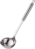 Rösle Stainless Steel Round Handle Ladle by Rosle