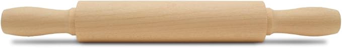Wooden Mini Rolling Pin, 7 Inches Long, Baking in the Kitchen, by Woodpeckers - Image 3