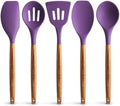 Zulay Kitchen 5 Piece Silicone Utensil Set