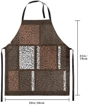 Castle Fairy Black Chef Apron Waterproof Aprons for Cooking Baking Painting