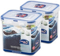 (Pack of 2) Lock & Lock Rectangle Tall Food Storage Container 28.74-oz / 3.59-cup