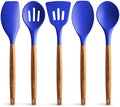 Zulay Kitchen 5 Piece Silicone Utensil Set
