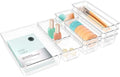 10 PCS Drawer Organizer Set, 5 Size Bathroom and kitchen organizer Trays
