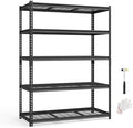 SONGMICS 5-Tier Steel Storage Shelves, Boltless Assembly, 2,200 lb Load