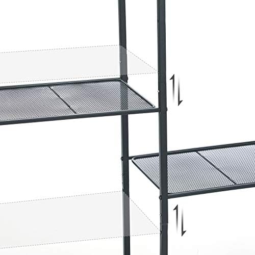 SONGMICS 3-Tier Storage Rack, Bathroom Shelf, Extendable Plant Stand