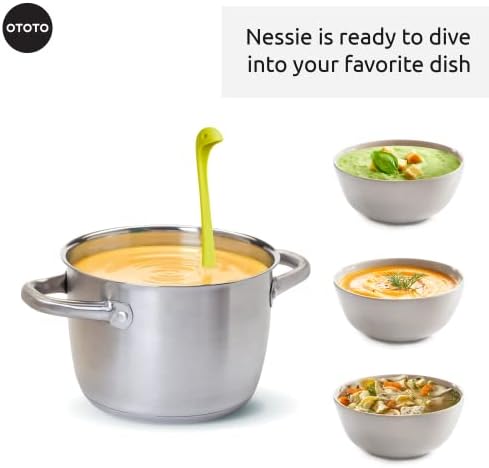 OTOTO The Original Nessie Ladle - Soup Ladle, Cute Gifts, Funny Kitchen Gadgets, Loch Ness design, Cooking Gifts for Mom - Cute and Practical Kitchen Utensils - Unique Gifts for Women, Mothers Day
