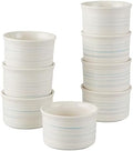 Pyrex 8-Piece, 6oz Ceramic Ramekin Nonstick Bakeware Set