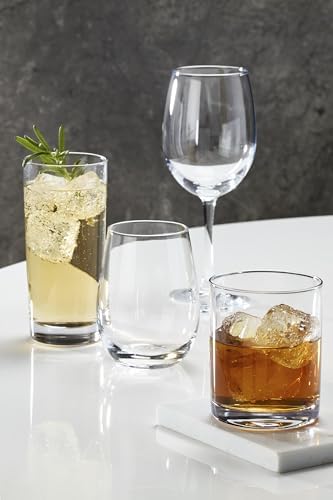 Oneida 5 O'Clock All-Purpose Wine Glasses, 16oz, Set of 4