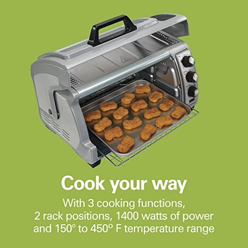 Hamilton Beach Easy Reach 6 Slice Countertop Toaster Oven