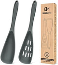 BUNDLEPRO Silicone Cooking Spoons for Nonstick Cookware, One-Piece, 2 Pack