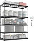 VEVOR Storage Shelving Unit 5-Tier Adjustable 2000 lbs Capacity 60"x24"x78"