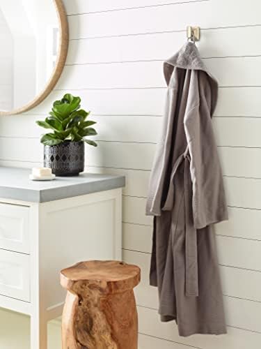 Amerock BH36010BBZ | Golden Champagne Single Robe Hook | 2-1/8 inch (54 mm) Length Towel Holder | Highland Ridge | Towel Hook for Bathroom | Bathroom Hardware | Bath Accessories