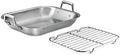 Tramontina 16.75-Inch Stainless Steel Roasting Pan with Rack