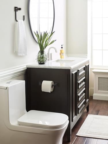 Amerock Mulholland 8-13/16" Oil-Rubbed Bronze Pivoting Toilet Paper Holder