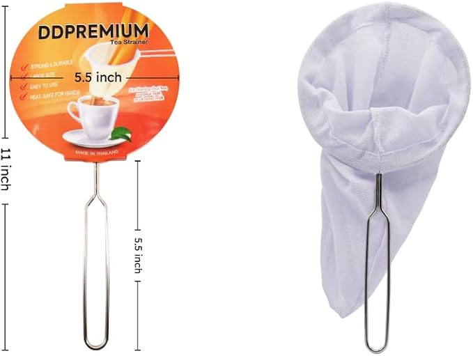 Disposable Tea Filter Bags for Loose Leaf Tea, Unbleached Natural Paper - Image 7