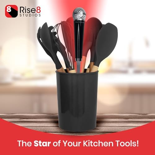 Rockstar Microphone Spatula - Fun Kitchen Gadget for Singers & Music Lovers - Funny Novelty Cooking Utensil for Kitchen Rockstar